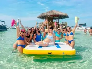 Crab Island Tiki Boat Rentals