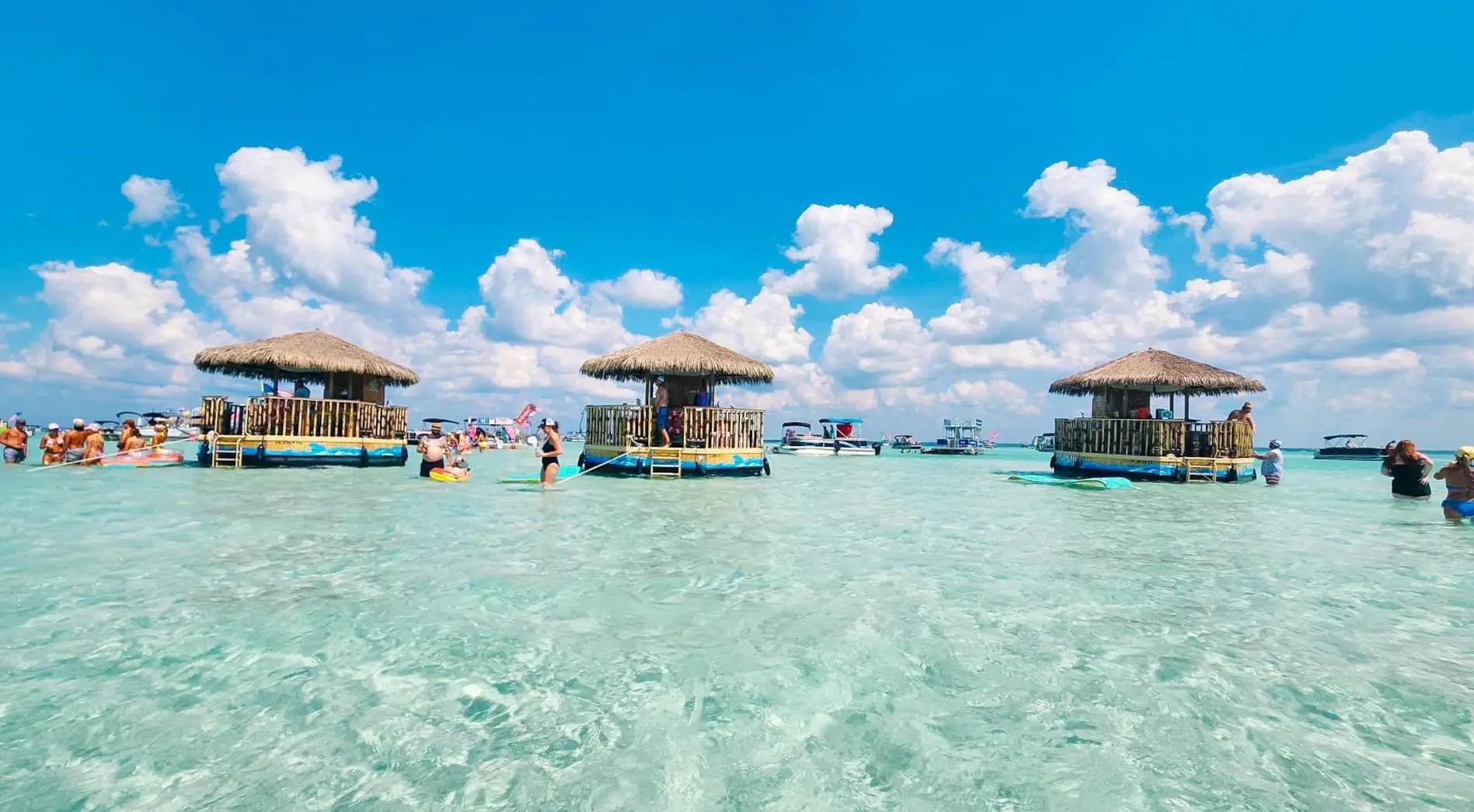 Tiki boats crab island destin florida