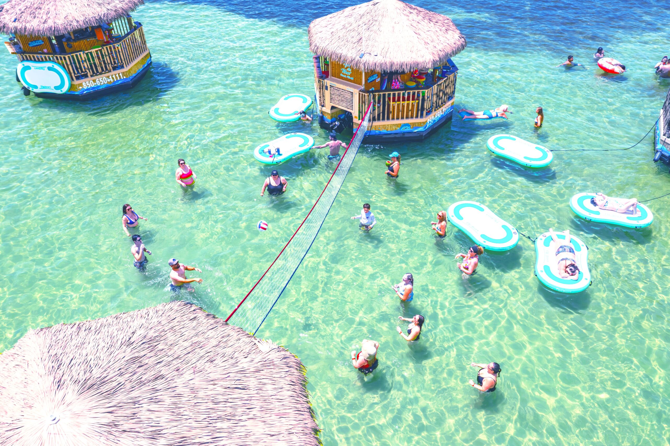 tikis floats crab island