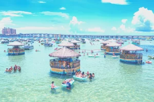 Crab Island Tiki Boat Rental prices