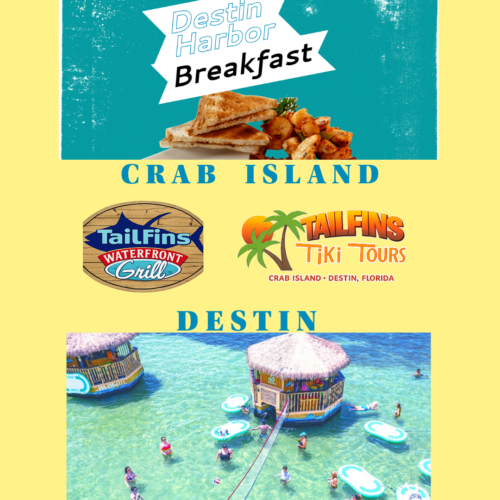 Best Breakfast in Destin, FL: Waterfront Breakfast, Bottomless Mimosas & Bloody Marys