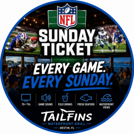 Sunday Funday in Destin: Breakfast, Bottomless Mimosas & NFL Sunday Ticket